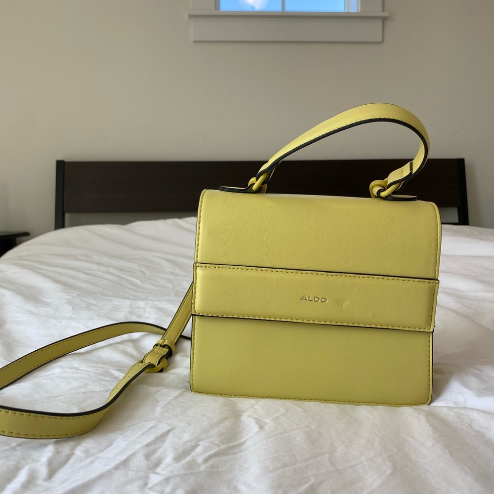 Aldo Yellow Bag - Two strap options
